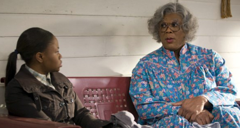 Hope Olaide Wilson and Tyler Perry star in "I Can Do Bad All By Myself."