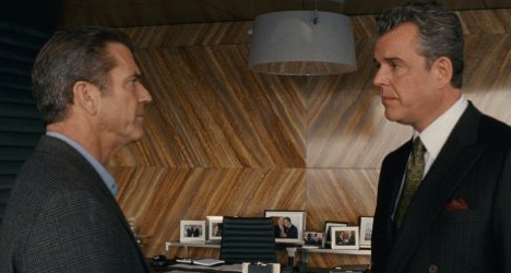 Mel Gibson and Danny Huston go head-to-head in "Edge of Darkness."