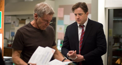 Harrison Ford and Brendan Fraser star in "Extraordinary Measures."