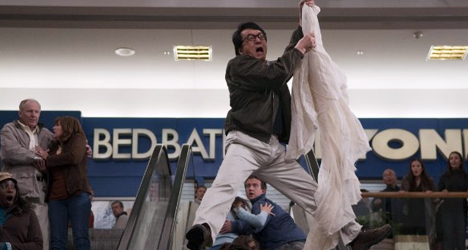 Jackie Chan makes a mess of another movie in "The Spy Next Door."