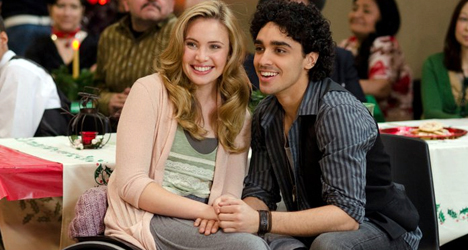 Armando (E.J. Bonilla) and Mia (Leah Pipes) are dance partners in "Musical Chairs."