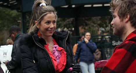 Mira Sorvino – Union Square