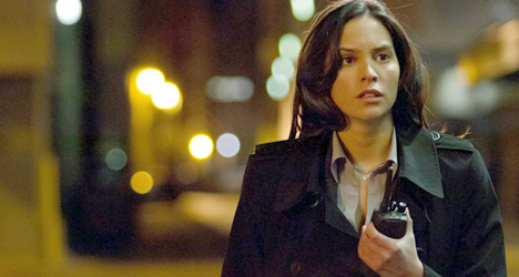 Genesis RodrÃ­guez plays Agent Ellen Richards in "The Last Stand."